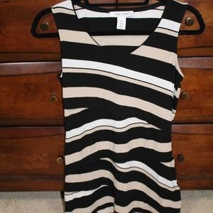 WHBM Striped Sleeveless Tunic